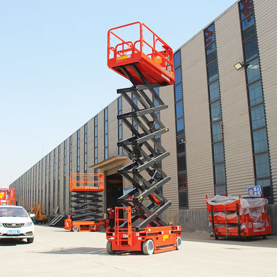2860 Kg Tam Kendiliğinden Kalkartıcı Makas Çalışma Platformu 4m 5m 6m 8m 10m 12m 14m 16metre