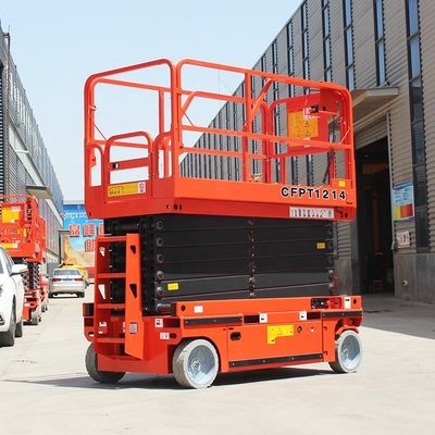 SNSC 6m 8m 10m 12m 14m Mobil Havadan Çalışma Platformu Ucuz Fiyatta Makas Asansörü