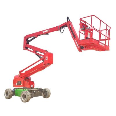 230 kg yük kapasitesi Ev 14m 18m 20m platformu için tasarlanmış eklemli balta kaldırıcı