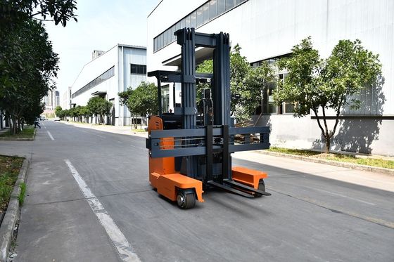 2900 كيلوغرام بطارية كهربائية تعمل بأربعة اتجاهات شاحنة الوصول 3 طن شاحنة فرعية متعددة الاتجاهات 8 متر ارتفاع