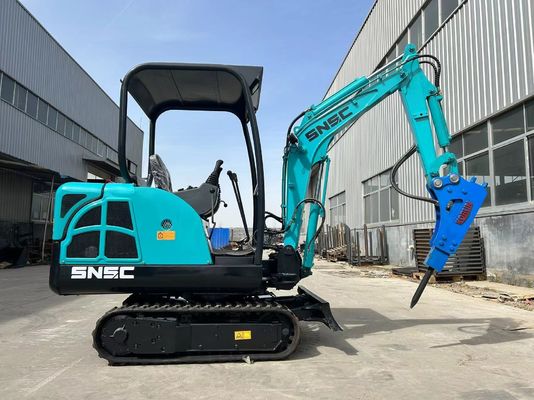 Japonya Kubota Motoru ile 1 Tonluk Ağır Görevli Çamurlu Mini Kazıcı