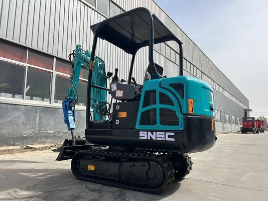 Japonya Kubota Motoru ile 1 Tonluk Ağır Görevli Çamurlu Mini Kazıcı