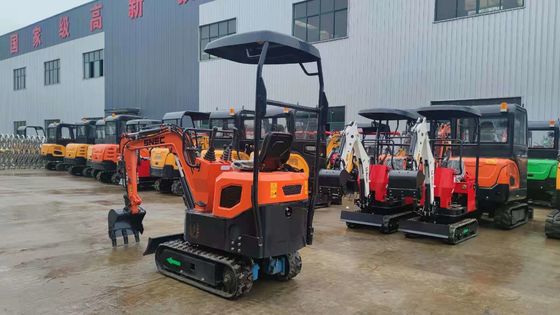 1 tonluk küçük sürünen kazma makinesi Tianjin hidrolik pompası ile donatılmıştır