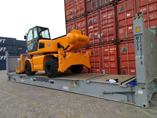 SNSC 4 طن Telehandler الرافعة الشوكية التلسكوبية مع 4x4 عجلات القيادة ومحرك يو تشاي