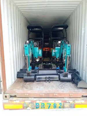 Tianjin'de Yüksek İşletim Verimliliği 1 Ton Mini Küçük Kazıcı Kazı Makinesi