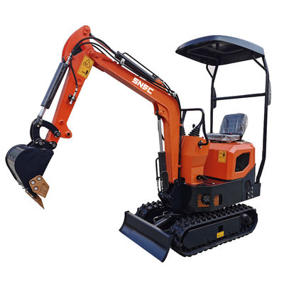 Une mini-excavatrice hydraulique avec une capacité de 0.023 m3 et un moteur diesel Euro V