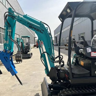 20kw Micro Small Mini Excavator Hydraulic Crawler Digger Excavator น้ําหนักการทํางาน 1.7 ตัน