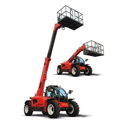 Télélift à tige télescopique avec déplacement latéral facultatif et distance d'extension de 7m/8.5m/17m