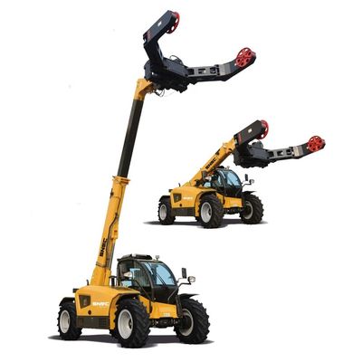 Télélift à tige télescopique avec déplacement latéral facultatif et distance d'extension de 7m/8.5m/17m