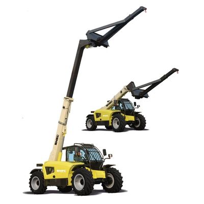 Télélift à tige télescopique avec déplacement latéral facultatif et distance d'extension de 7m/8.5m/17m