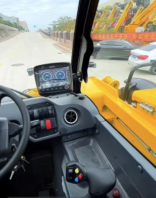 7 tonluk rotatörlü ve dizel güç kaynağı olan uzantılı teleskopik taşıyıcı forklift