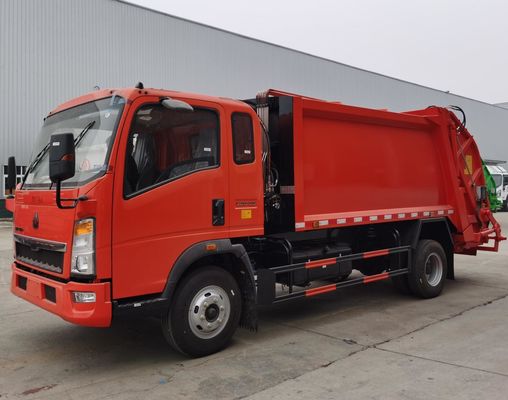 الصين 4X2 5cbm-8cbm جديدة ضغط النفايات قمامة قمامة شاحنة