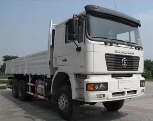 شاحنة 6X4 Shacman F2000 البيضاء 21-30 طن يورو 2 القيادة اليمنى
