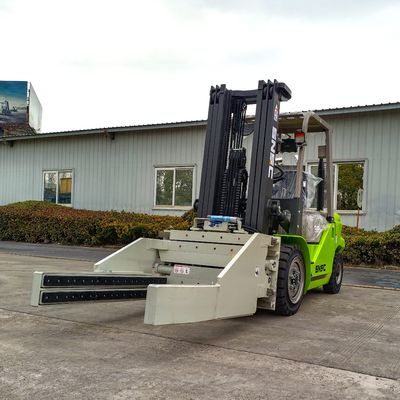 2065 mm Hauteur du mât 3,5 tonnes Mini-terrain accidenté 4x4 chariot élévateur diesel avec mât de conteneur