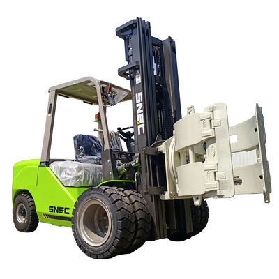 3.5t Diesel Forklift with 2060mm Turning Radius and Pneumatic Tyres
