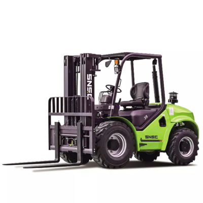 SNSC 1.5T-10T 4x4 veya 4x2 Rough Terrain dizel motoru EPA EV Motoru ile kaldırıcı