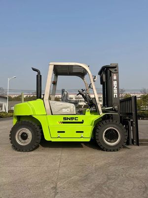 FD50 5 toneladas 5T motor diesel carretilla elevadora 12 meses después del servicio de ventas