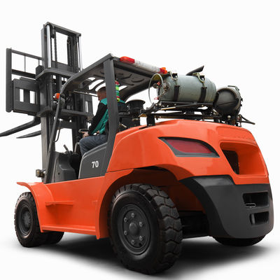 FG70 15500 LBS 7 ton kapasiteli Yastık Lastikli LPG Çatal