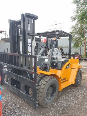 FG70 15500 LBS Gaz Motoru Karşı Denge 7000kg Çift Yakıtlı LPG / Benzin Çatal