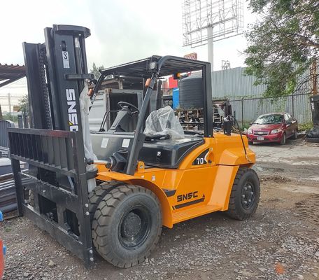 FG70 15500 LBS Gaz Motoru Karşı Denge 7000kg Çift Yakıtlı LPG / Benzin Çatal