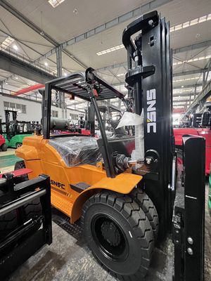 FG70 15500 LBS Gaz Motoru Karşı Denge 7000kg Çift Yakıtlı LPG / Benzin Çatal