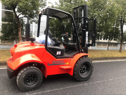 4x4 3 Ton 5 Ton 4WD zorlu arazi forklift
