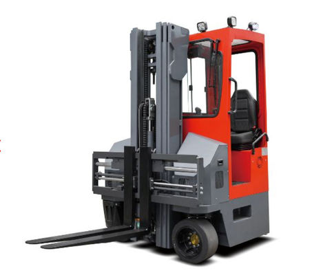 Yüksek Performanslı 3000kg Oturuşlu Çok Yönlü Elektrikli Çatal Kargo İstasyonları için