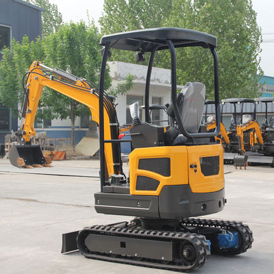 24/7 servis kullanılabilirliği Kubota 1 Ton Mini Ekskavatör SGS Sertifikası