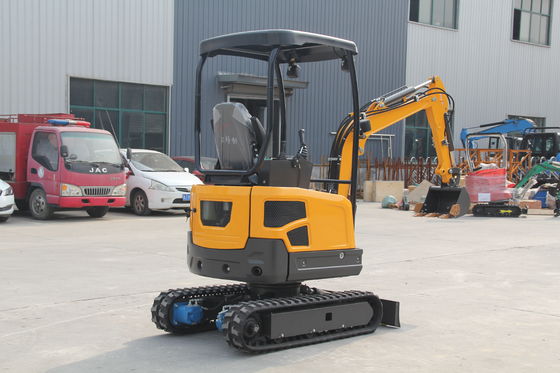 24/7 servis kullanılabilirliği Kubota 1 Ton Mini Ekskavatör SGS Sertifikası