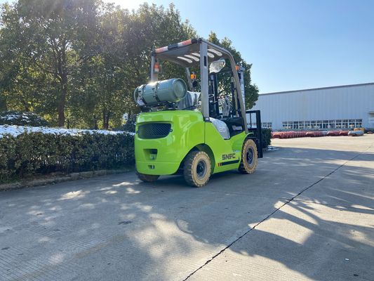 Japonya Nissan Motor FL20 2 Ton LPG Gaz Forklift Çift Yakıtlı Forklift
