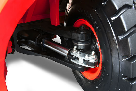 Japon motoru ile 3 tonluk dizel çatal kaldırıcı Triplex 4,5 metrelik direği yan değiştiricisi Sabit lastikler