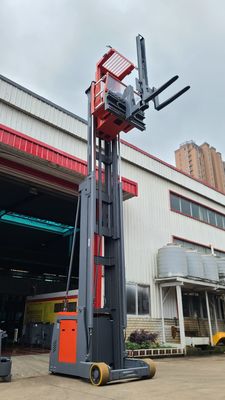 1500 kg Vna Man Up Elektrikli Yüklemeci Çok dar koridor 3 yol Kamyon 3 yol yükleyici