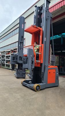 1500 kg Vna Man Up Elektrikli Yüklemeci Çok dar koridor 3 yol Kamyon 3 yol yükleyici