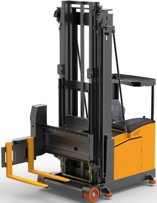 Üç taraflı VNA 1.5 Ton 3300lbs Üç Yolu Çok Dar Geçit Forklift