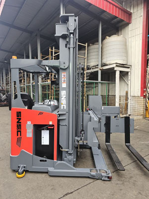 Üç taraflı VNA 1.5 Ton 3300lbs Üç Yolu Çok Dar Geçit Forklift
