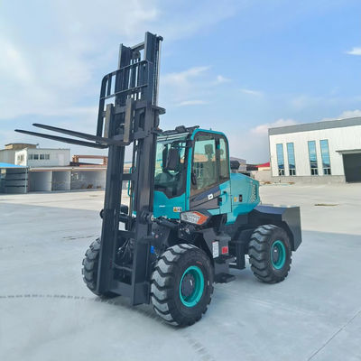 4x4 dizel motorlu çatal kaldırıcı eklemli kaba 3,5 ton 5 ton 7 ton arazi