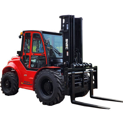 2x4 4x4 5 tonnes moteur diesel chariot élévateur hors route Montacargas