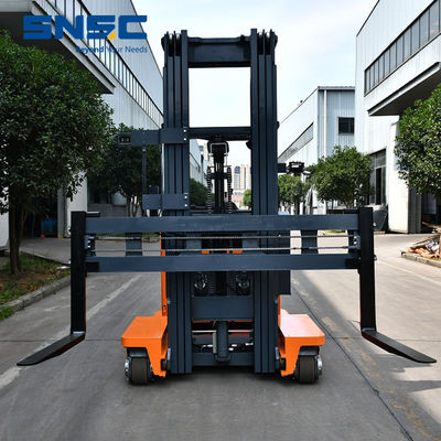 2.5 ton 3 ton elektrikli çatal kaldırıcı uzun malzeme taşımacılığı için dar çok yönlü
