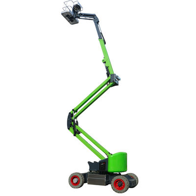8m-24m Aerial çalışma platformu Elektrikli Adam Yukarı Kendiliğinden Hareket Eden Boom Lift