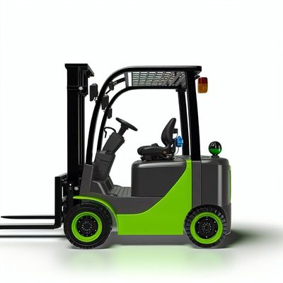 Power Steering Electric Forklift with 1600kg Loading Capacity Optional Side Shifter and Versatile Applications