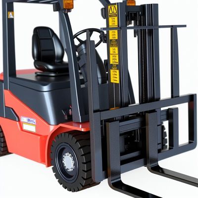 High Capacity Electric Forklift Fork Size 1070*150*50mm Rated Loading Capacity 3000Kg for Heavy Duty Material Handling