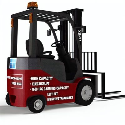 1600 Kg Capacity Electric Forklift 3m-6m Lifting Height for Enhanced Efficiency and Productivity