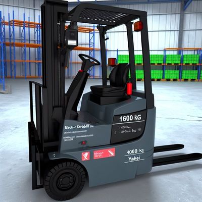 1600 Kg Capacity Electric Forklift 3m-6m Lifting Height for Enhanced Efficiency and Productivity