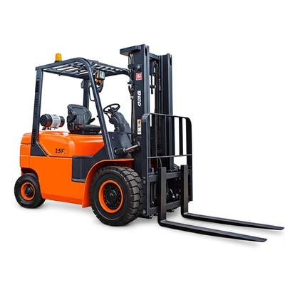 3.5t Diesel Forklift with Pneumatic Tires and 2060mm Turning Radius
