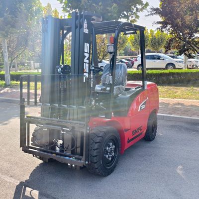 3 Ton Diesel Forklift with Copper Radiator LED Light and Luxury Suspension Seat