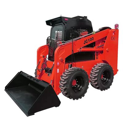 SNSC JC100 Skid Steer Loader 1200KG Machine polyvalente avec moteur Perkins