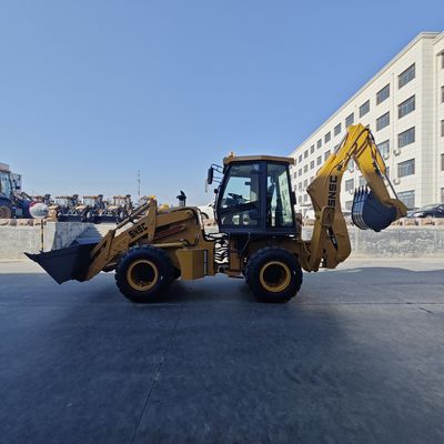 7600kg Diesel Powered Backhoe Loader WZ30-25 loader With High Efficiency