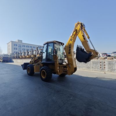 7600kg Diesel Powered Backhoe Loader WZ30-25 loader With High Efficiency