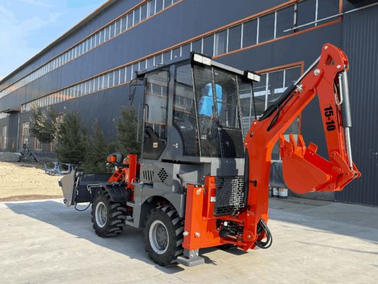Powerful 3500kg MR15-10 Mini Wheel Loader with Flexible Steering for Confined Spaces
