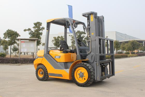 3000kg xe nâng diesel xe nâng công nghiệp hiệu quả cao tiết kiệm nhiên liệu nâng cao 3000mm